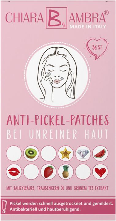 Actual product image Chiara Ambra Anti-pimple patches