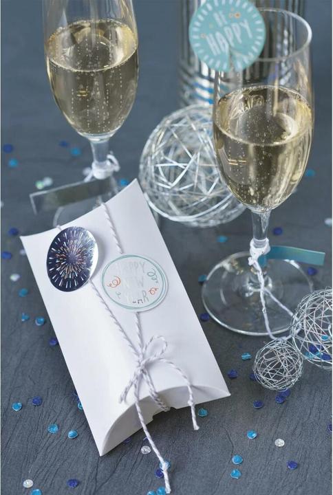 Produktbild Heyda Geschenkschachtel 90 x 125 mm 6 Stück, Weiss (Geschenkbox, 6 x)