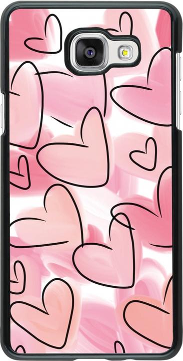 Produktbild PhoneLook Hülle Easter 2023 pink hearts (Samsung Galaxy A5 (2016))