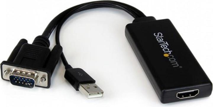 Immagine prodotto StarTech Adattatore Da VGA A HDMI Con Audio (Analogico -> Digitale)