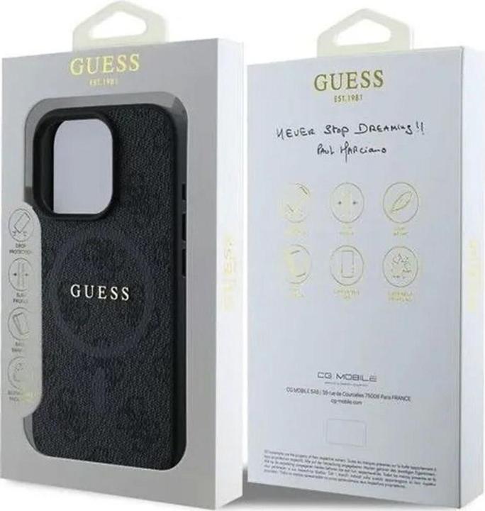 Produktbild Guess 4G Ring Classic Logo Case (Apple iPhone 16 Pro Max)