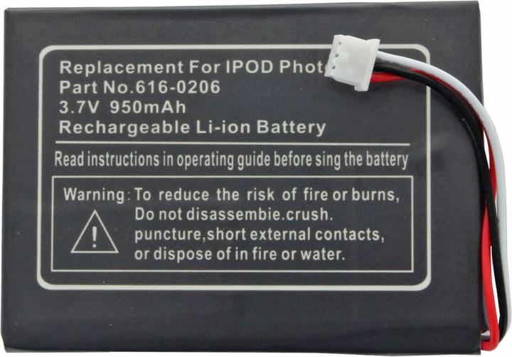 Immagine prodotto AccuCell Akku für Apple iPod Photo 616-0206