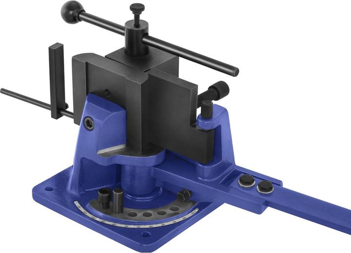 Produktbild MSW Winkelbieger Biegemaschine Biegegerät Winkelbiegegerät Metallbieger 100 Mm 120° (100 mm)
