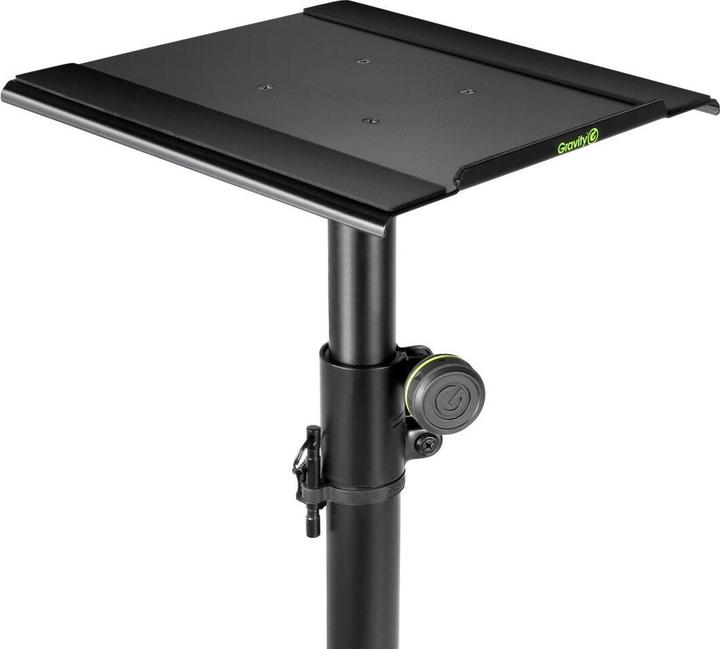 Actual product image Gravity SP 3202 LR B - Studio monitor stand with large round base (1 pcs., Stand, Height-adjustable)