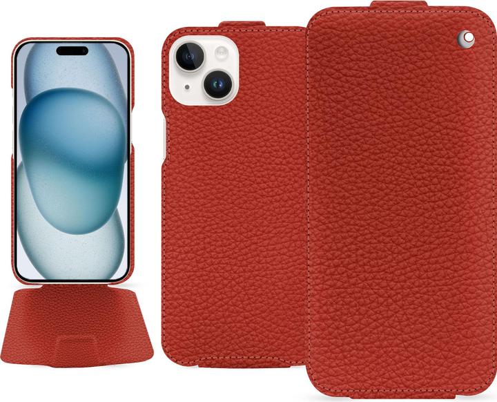 Immagine prodotto Noreve Guscio verticale in pelle (Apple iPhone 15)