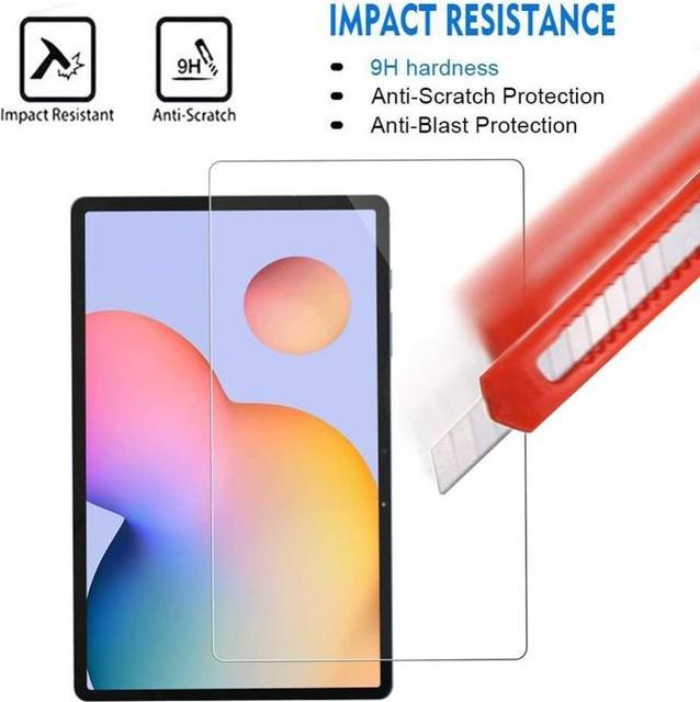 Actual product image MU Budget Protective glass screen protector (1 Piece, Galaxy Tab S7+)
