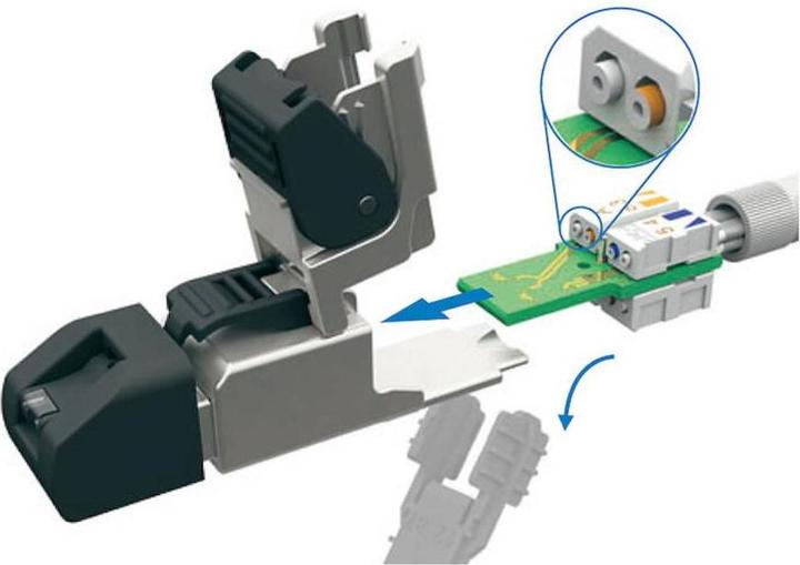 Actual product image Telegärtner J00026A2002 Cable tie (Plastic cable ties, 49 mm, 1 pcs.)
