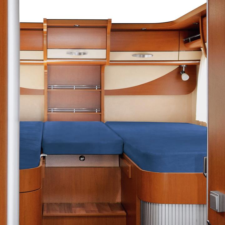Produktbild Erwin Müller Spannbettlaken Set für Wohnmobil/Wohnwagen Heckbett (70 x 190 cm)