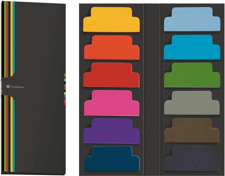 Actual product image Semikolon Page Marker In 12 colours 6 x 16 cm (2 x 5 cm)