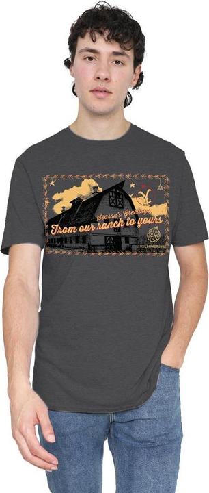 Produktbild Yellowstone Seasons Greetings From The TShirt weihnachtliches Design (M)