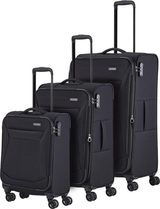 Travelite Chios 4 Rollen Kofferset 3-teilig (184 l, XL (ab 115l))