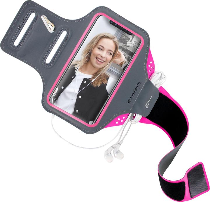 Image du produit Mobiparts Comfort Fit Sport Armband Apple iPhone X/XS Neon Pink