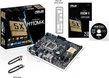 Immagine prodotto ASUS H110m-K (LGA 1151, Intel H110, mATX)