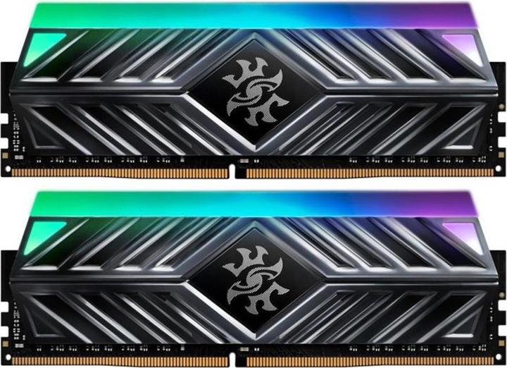 Produktbild Adata DDR4 16GB 3600 MHZ XPG SPECTRIX D41 2X8GB CL16 TUNGSTEN GREY (2 x 8GB, 3600 MHz, DDR4-RAM, DIMM)