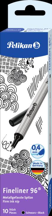 Produktbild Pelikan Fineliner 96 (Schwarz, 1 x)