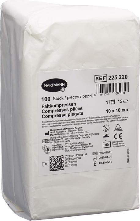Immagine prodotto IVF Hartmann Faltkompresse Typ 17 10x10cm 12 fach