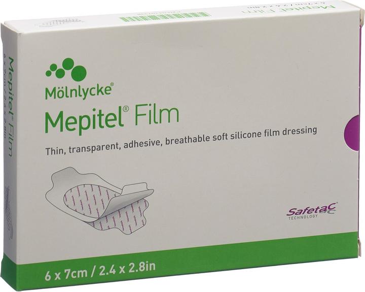 Actual product image Mepitel Film Safetac 6x7cm (neu) (10 x)