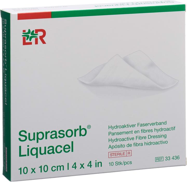 Actual product image Suprasorb Liquacel 10x10cm (10 x)