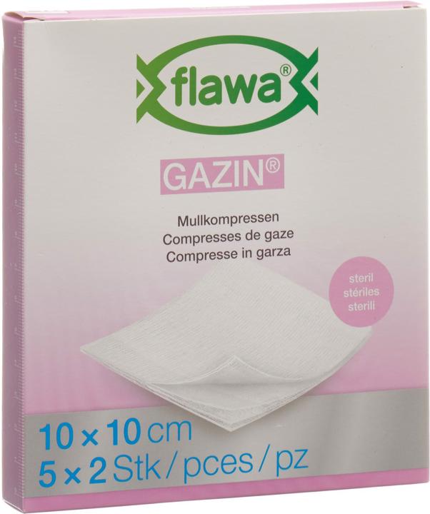 Flawa Gazin Mullkompressen 10x10cm steril