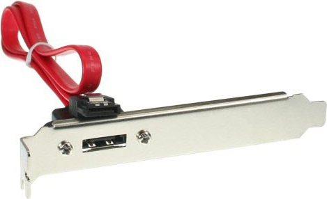 Actual product image InLine eSATA bracket eSATA