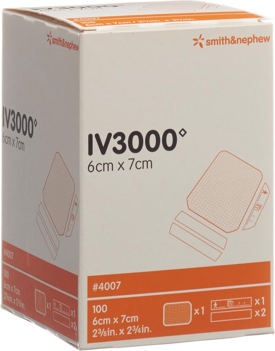 Smith & nephew Kanülenfixation 6x7cm (100 x)