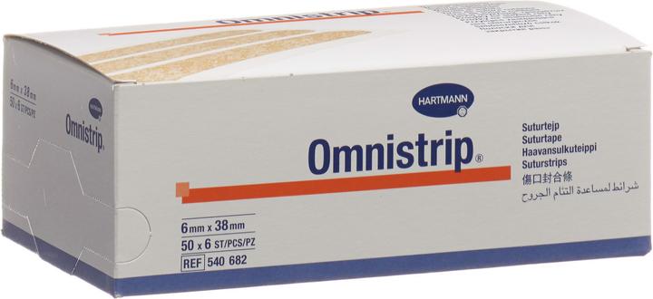 Actual product image IVF Hartmann Wundnahtstreifen 6x38mm (300 x)