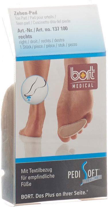 Bort Medical Texline Zehen Pad rechts (Fussdeodorant & -puder)
