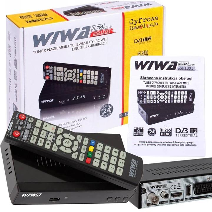 Productafbeelding Wiwa Tuner TV H.265 2790Z (DVB-T HEVC/H.265 MPEG-4 AVC/H.264) (1 GB, DVB-T, DVB-T2)