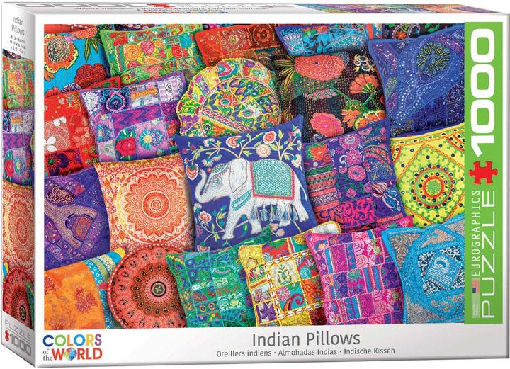 Actual product image Eurographics Indian cushions (1000 pieces)