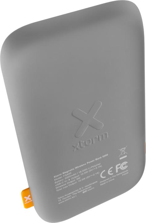Actual product image Xtorm Magnetic Wireless Powerbank (5000 mAh, 5 W, 18.50 Wh)