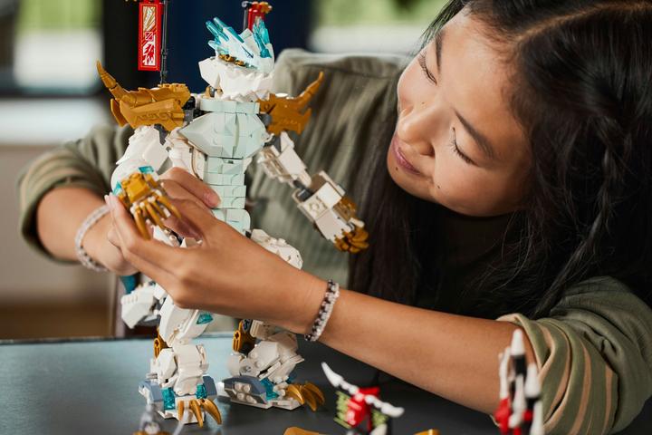 Produktbild LEGO Zanes Eisdrache (71786, LEGO Ninjago)