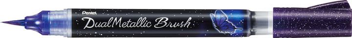 Actual product image Pentel Brushpen Dual Metallic XGFH-DV violet (Violet, 1 x)