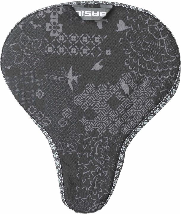 Actual product image Basil Bicycle Saddle Bohème Saddle Cover Black
