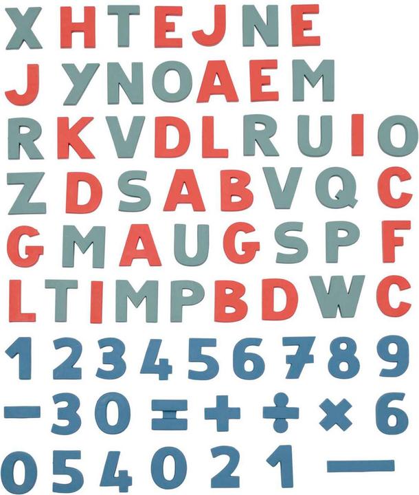 Produktbild Smoby 72 Magnetic Letters & Numbers