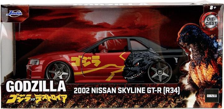 Produktbild Jada Godzilla Nissan GTR 1:24