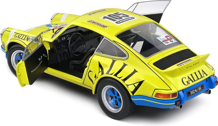 Image du produit Solido 1:18 Porsche 911 RSR jaune