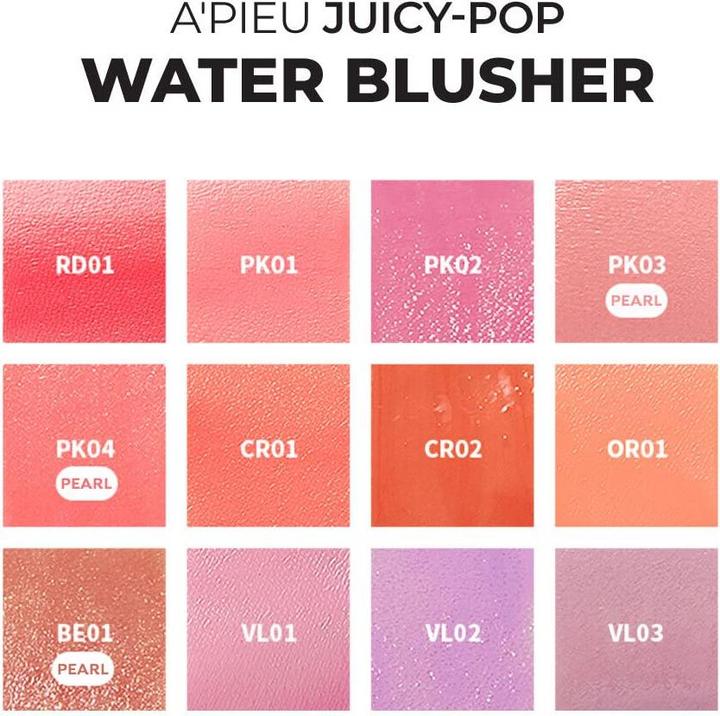 A'Pieu Juicy-Pang Water Blusher (BE01 Fig)