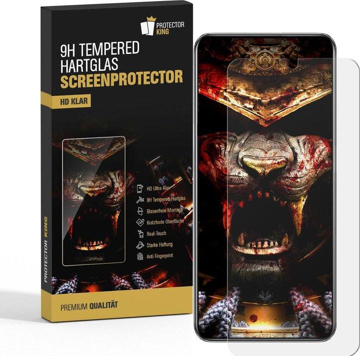 Produktbild Protectorking 3x 3D A++ echtes Tempered 9H Panzerhartglas KLAR (3 Stück, Samsung Galaxy A40)