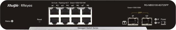 Immagine prodotto Ruijie Networks RG-NBS3100-8GT2SFP Switch di rete gestito L2 Gigabit Ethernet (10/100/1000) Alimentazione o (8 Porti)