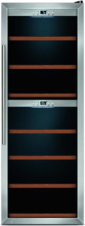 Immagine prodotto Caso WineMaster 126 Wine Cooler con compressore indipendente in acciaio inossidabile 126 Bottiglie