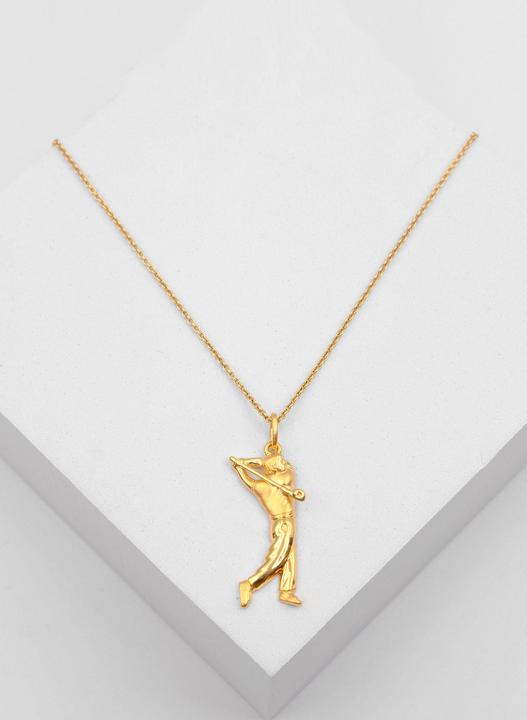 Immagine prodotto Muau Giocatore di golf (Oro bianco, Giallo oro, Oro rosso o argento)