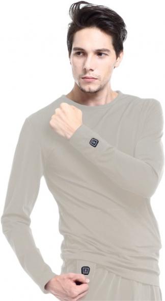 Glovii GJ1GL Shirt/Top Bluse Rundhals Langärmlig Elastan, Polyester (L)