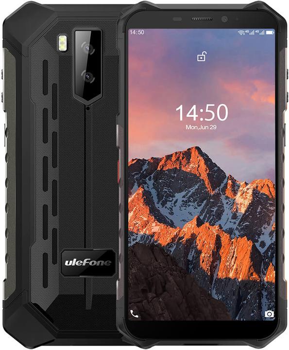 Ulefone Armor X5 Pro (64 Go, Noir, 5.50", Double SIM, 13 Mpx, 4G)