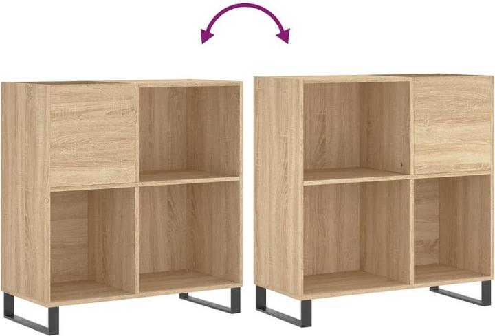 Produktbild VidaXL Plattenschrank Sonoma-Eiche 84,5x38x89 cm Holzwerkstoff
