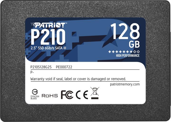 Actual product image Patriot P210 Serial ATA III (128 GB, 2.5")