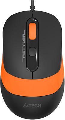Actual product image A4Tech Fstyler FM10 Mouse Ambidextrous USB Type-A Optical 1600 DPI (Cable)