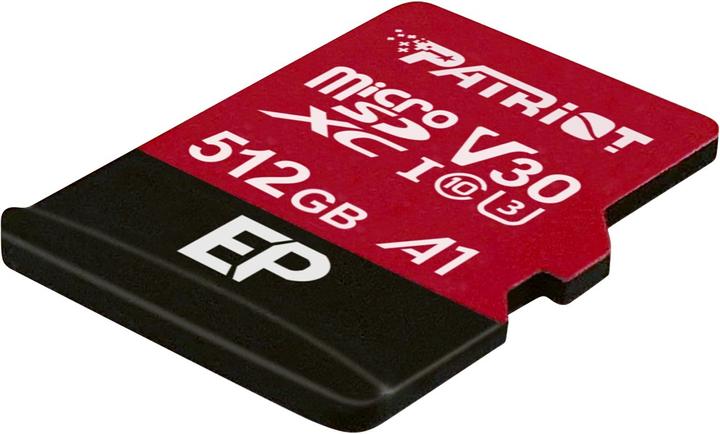 Produktbild Patriot EP V30 Speicherkarte MicroSDXC (512 GB, microSDXC, U3, UHS-I)