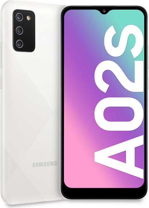 Produktbild Samsung Galaxy A02s EU (32 GB, White, 6.50", Dual SIM, 13 Mpx, 4G)