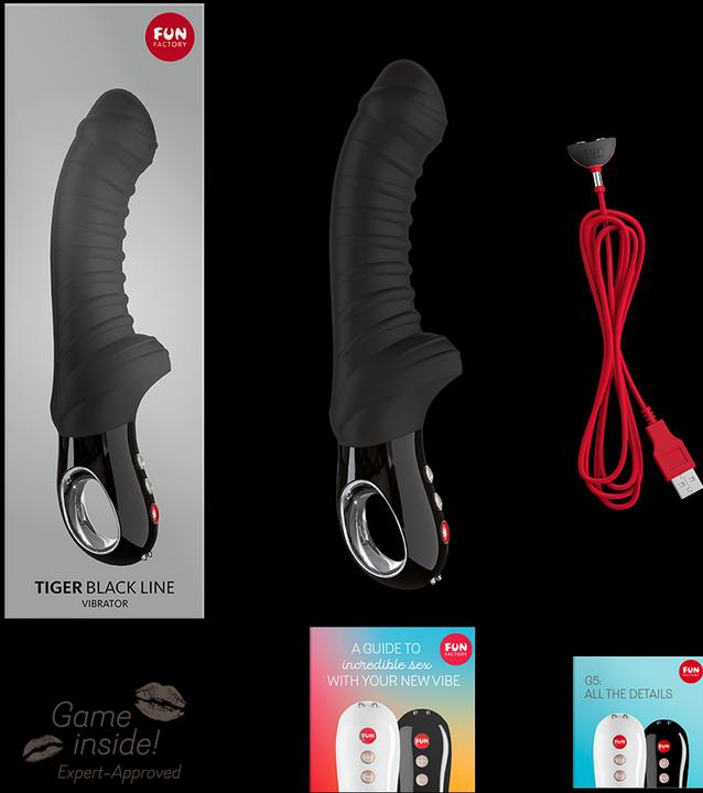 Actual product image Fun Factory Tiger G5 Black Line