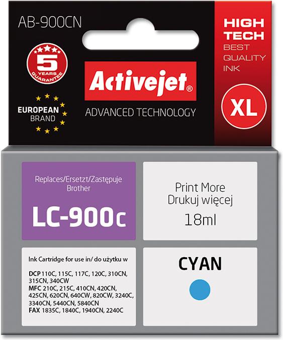 Produktbild Activejet AB-900CN Druckerpatrone (e) Kompatibel Hohe (XL-) Ausbeute (C)